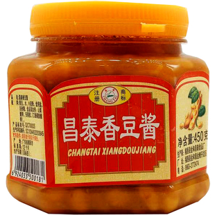 昌泰香豆酱潮汕特产 普宁豆酱450g炒菜蒸鱼蘸酱调味酱普宁豆酱
