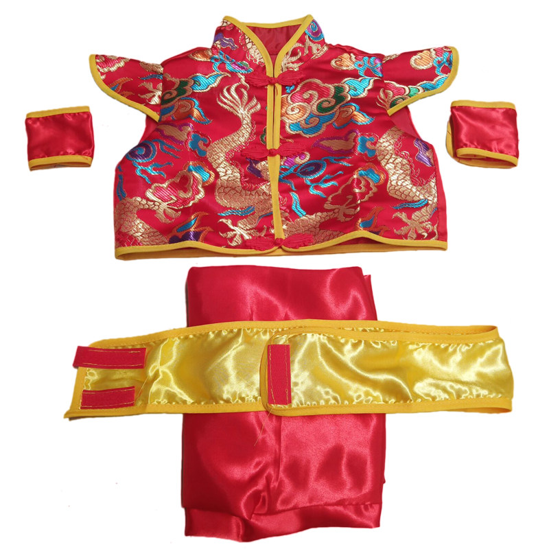 儿童椅子舞表演服武术服开门红喜庆打鼓服六一中国范儿舞蹈演出服