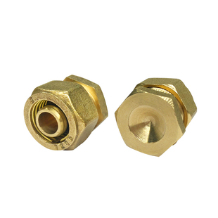 铝塑管接头 黄铜管件1216水管配件 太阳能热水器4分接头三通直接