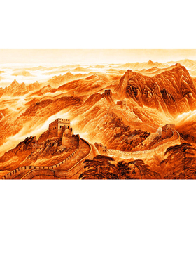 中国画办公室客厅山水画风水画