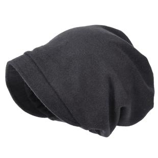 时尚带帽檐春秋冬季羊毛25新款堆堆帽大头围帽子女男套头百搭冷帽