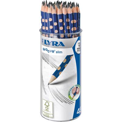 德国lyra48支桶装艺雅hb洞洞铅笔