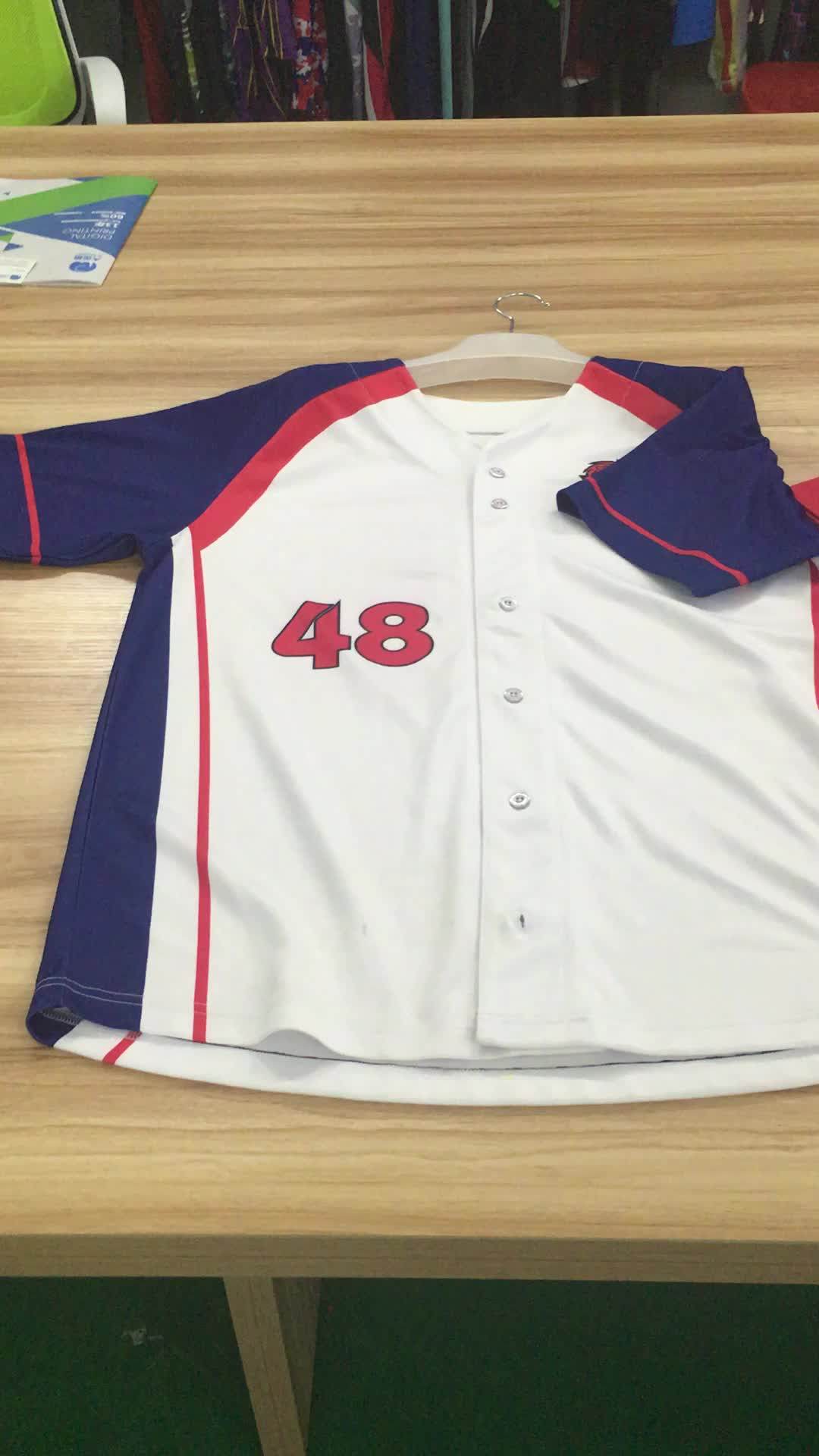 Custom Design Youth Team Cheap Camouflage Pattern Sublimation Baseball