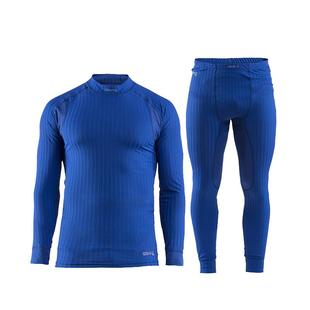 Craft 夸夫特户外骑行滑雪运动速干排汗功能保暖内衣套装男女X绿X