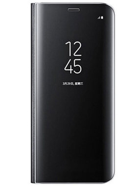 三星智能原装镜面翻盖防摔手机壳