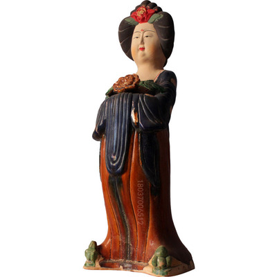 洛阳唐三彩肥婆艺术风陶瓷古玩