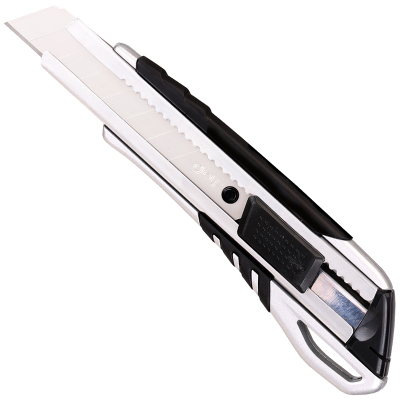 得力重型加厚全金属高碳钢美工刀