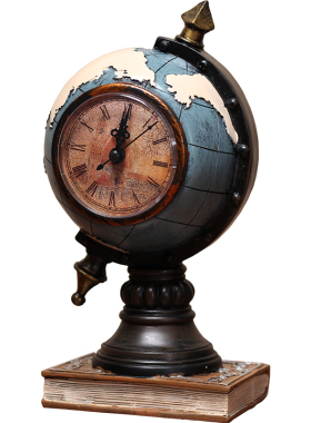 座钟电视机柜酒店餐厅复古装饰