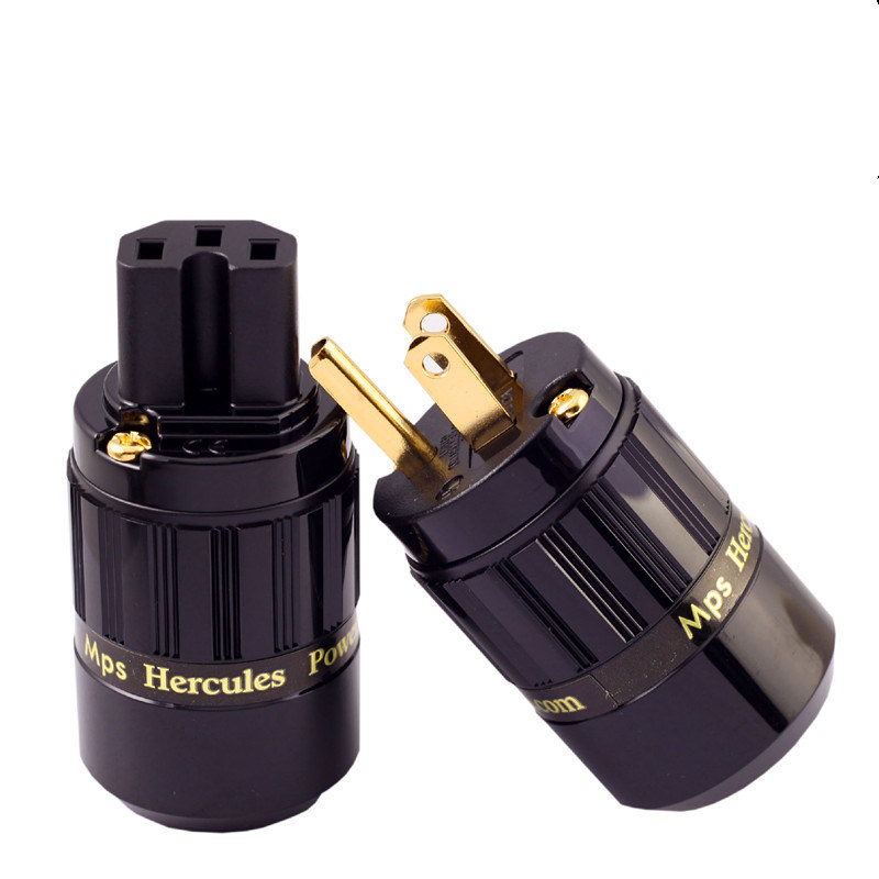台湾MPS Hercules W/M发烧级美标电源插头DIY音响hifi电源线插头