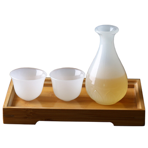 鑫雅居轻奢高档日式玉瓷套装酒具