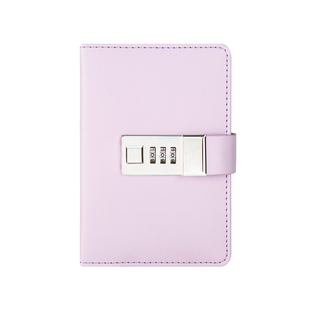 卡杰A7迷你密码本便携带锁日记本学生记事本小清新笔记本子多功能