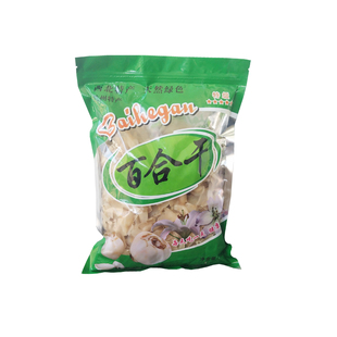 兰州百合干500g特产无添加干货食用新鲜百合片甘肃特产包邮