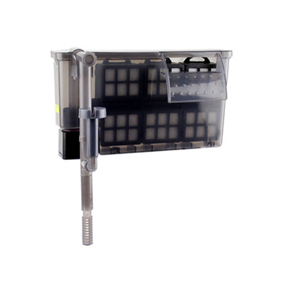 鱼缸壁挂过滤器瀑布式净水外置