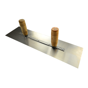 抹泥刀铺瓷砖工具带齿抹灰刀泥刀公分灰抹子加厚抹泥刮灰贴墙砖的