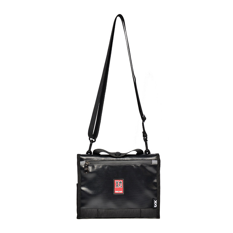 Mackar原创设计单肩滑板包街头潮流简约个性大鱼板包双翘板包背包