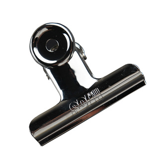 台湾SDI手牌不锈钢铁夹子大小号文件报夹画板圆形票据夹文具办公