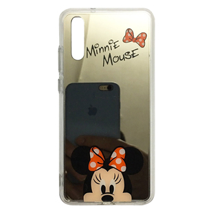 镜面米老鼠13pro手机壳15适用苹果xsmax手机ip7/8plus卡通米妮6s情侣xs男女12补妆镜14pro硅胶se3防摔15pm