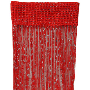 多层定制！韩式加密线帘小众婚礼高级感婚庆流苏垂直帘订婚宴装饰