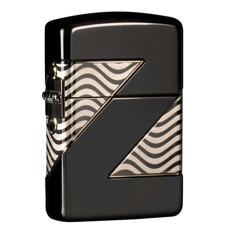 zippo打火机视界黑冰盔甲