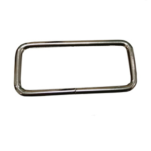 金属口字扣方扣D扣调节背带拉芯日字扣皮具箱包背带D字扣半圆铁扣