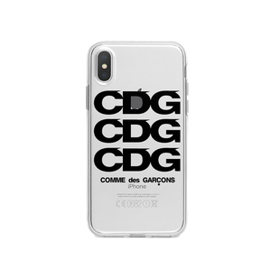 潮牌CDG适用苹果11pro手机壳iphone678plus全包XSMAX透明软套XR女