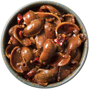 【冷帮主】冷吃郡肝麻辣鸭胗即食卤味香辣肉类熟食真空零食120g