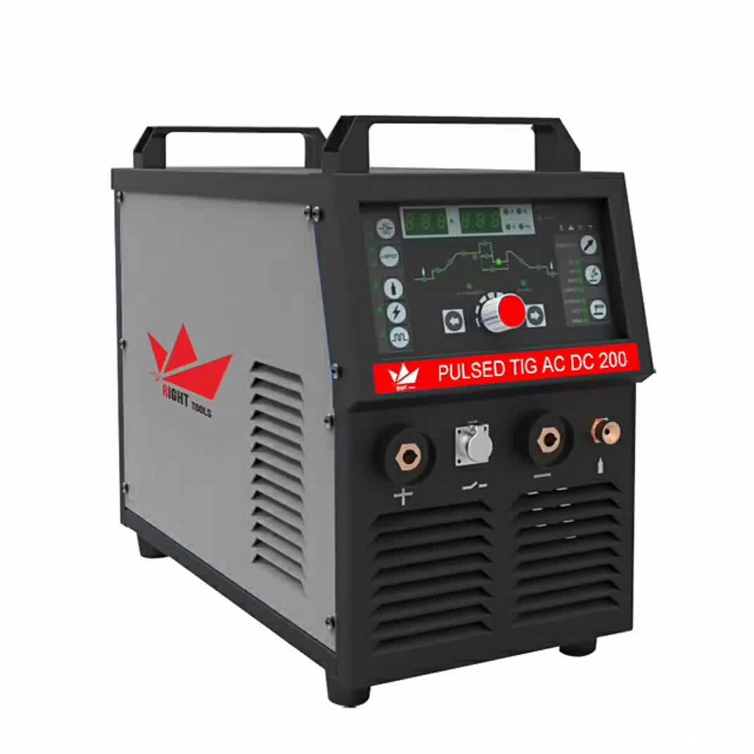 Mcu Control Top Quality Igbt Inverter Ac Dc Tig/mma 200 Pulse Welder ...