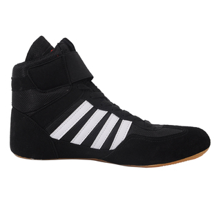 摔跤鞋男女训练鞋拳击鞋专业中帮高帮低帮散打鞋搏击鞋儿童拳击鞋