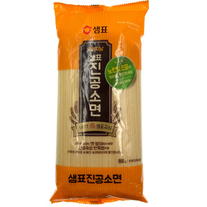 韩国进口膳府面条熟化面挂面拌面炒面细面劲道Q弹900g