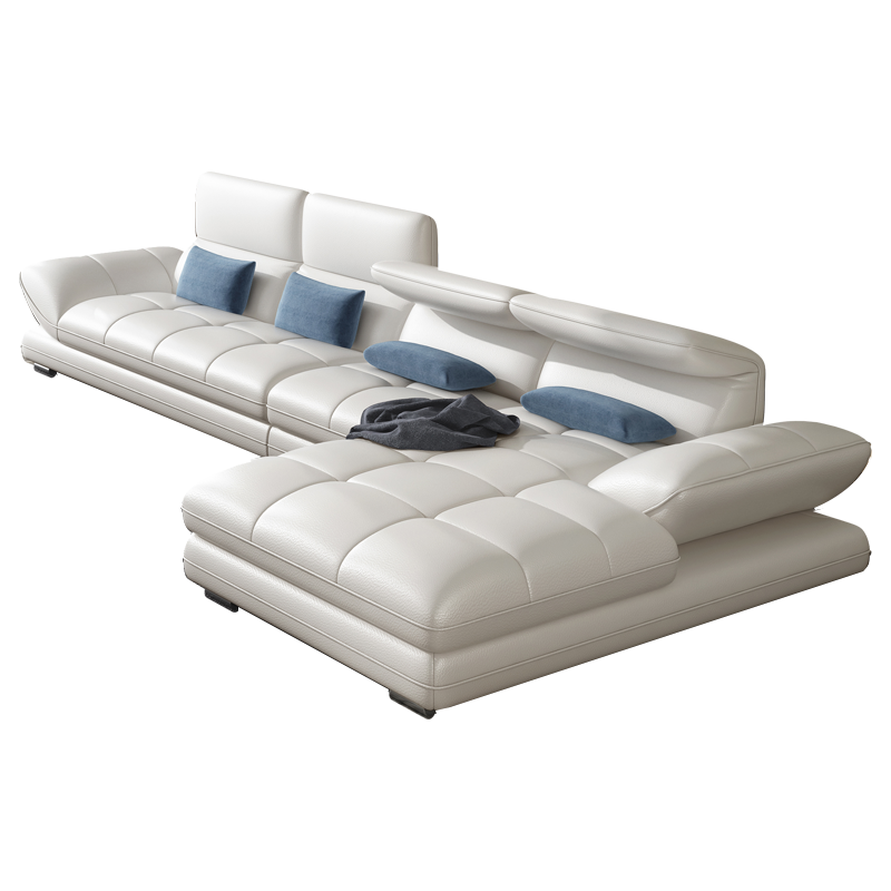 北欧白色简约真皮套装现代皮沙发口碑评测啥样?真相大揭秘，90%的人庆幸看了