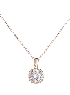 日韩简约时尚18K吊坠网红项链