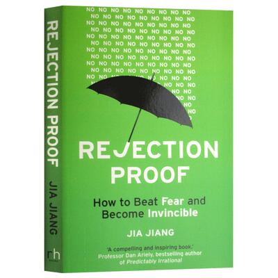 被拒绝的勇气 Rejection Proof 英文原版社会心理哲学书籍 Jia Jiang 蒋甲 TED 热门演讲 被拒绝的100天 挫折管理课 英文版