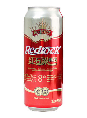百威红石梁啤酒8度淡黄啤酒
