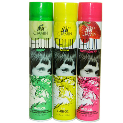 佳茗水果精华发油喷发油发胶