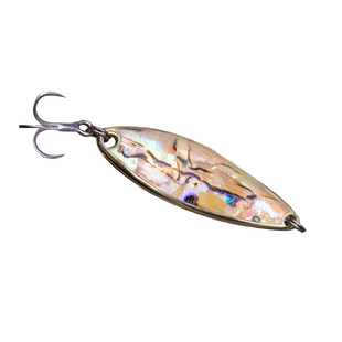 LureGee路亚 水下变色贝壳亮片纯铜镀金银溪流马口翘鲶鲈狗鱼鳟鱼