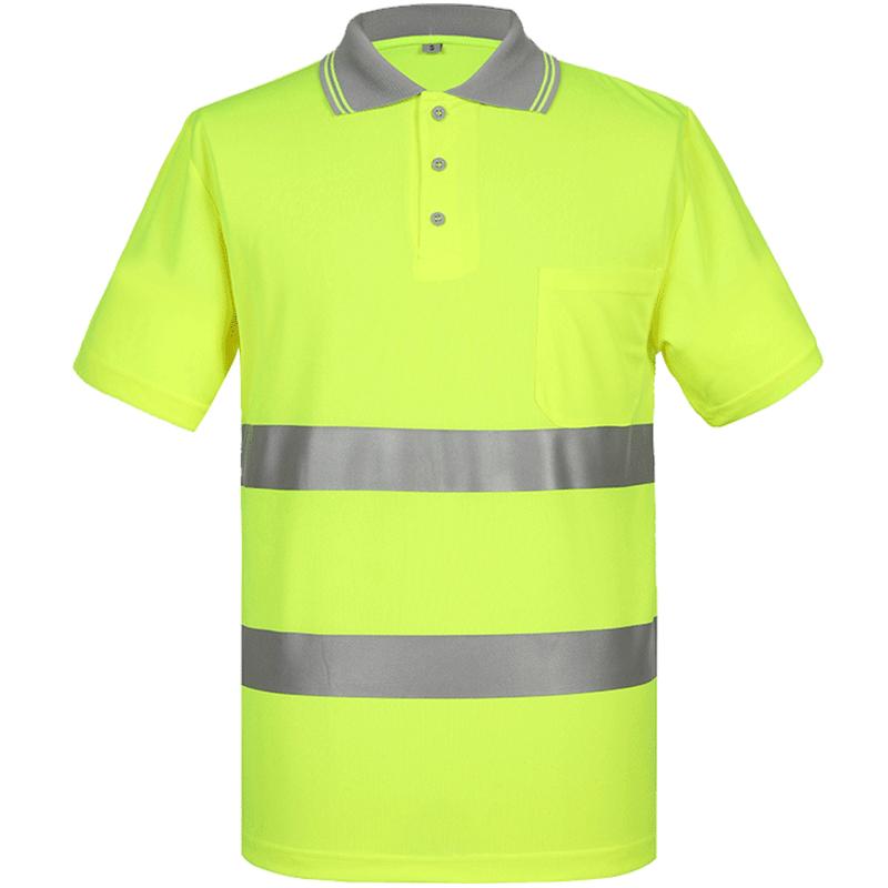 反光T恤道路安全服工作装短袖