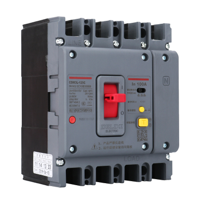 德力西漏电断路器塑壳开关