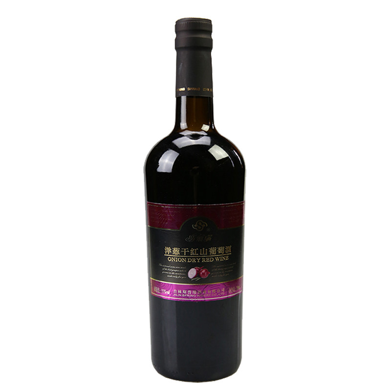 通化葡萄酒洋葱干红酒750ml女男