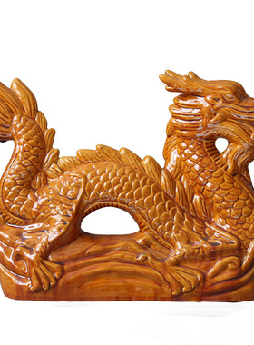 陶瓷生肖旺财镇宅中式风手工艺品