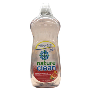 加拿大进口Nature Clean天然去油污不伤手柑橘葡萄柚洗洁精740ml