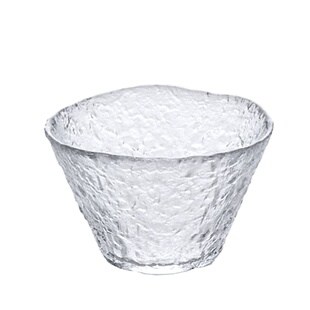 日本进口 ADERIA津轻初雪锤目纹玻璃杯品茗杯耐热茶道杯子茶杯