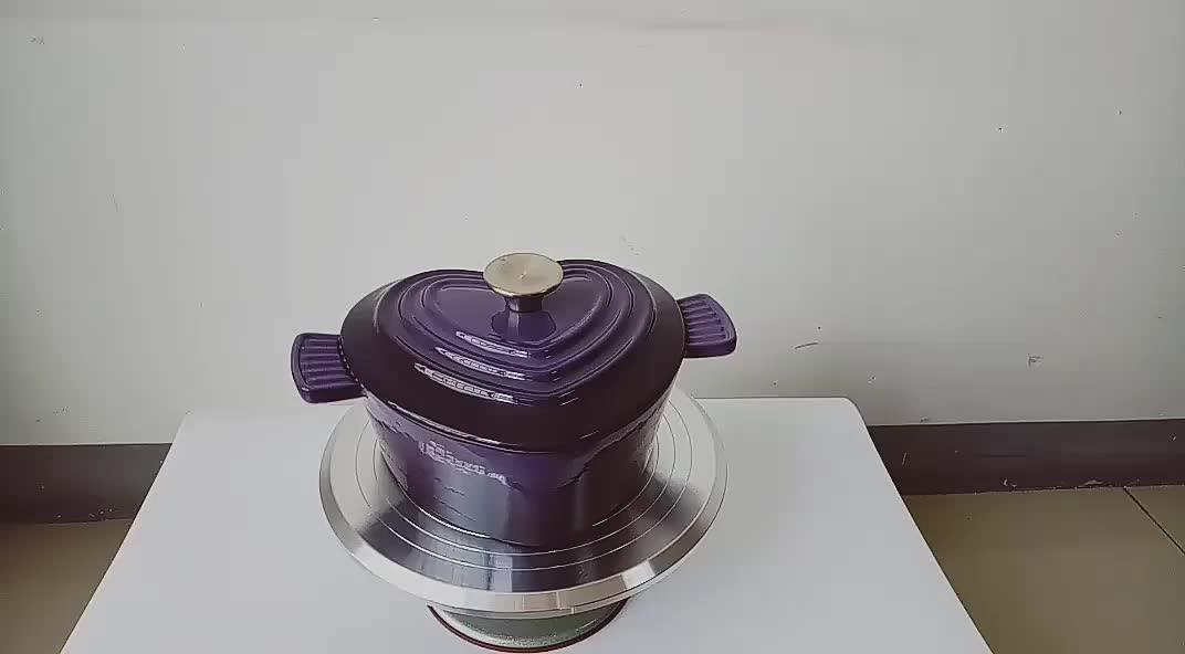 Cast Iron Enamel Heart Shaped Pink Dutch Oven Buy Pink Dutch Oven