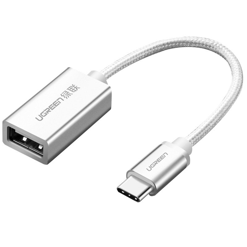 绿联otg转接头数据线typec转usb3.0安卓通用tpc平板接u盘硬盘多功能优盘适笔记本电脑手机平板