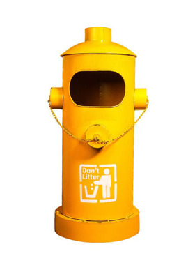 铁艺垃圾桶家居客厅酒吧网咖摆件