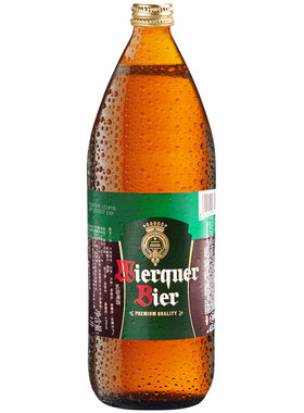 西班牙进口啤酒威格升大玻璃瓶