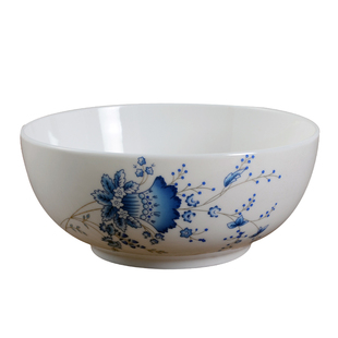 卡通猫碗陶瓷碗家用吃饭碗喝粥碗猫面粉碗餐厅酒店汤碗大号