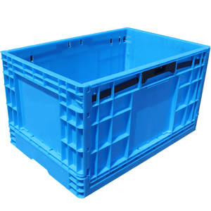 厂家直销塑料折叠箱物流塑料出口外贸折叠筐转运箱收纳储物箱特价