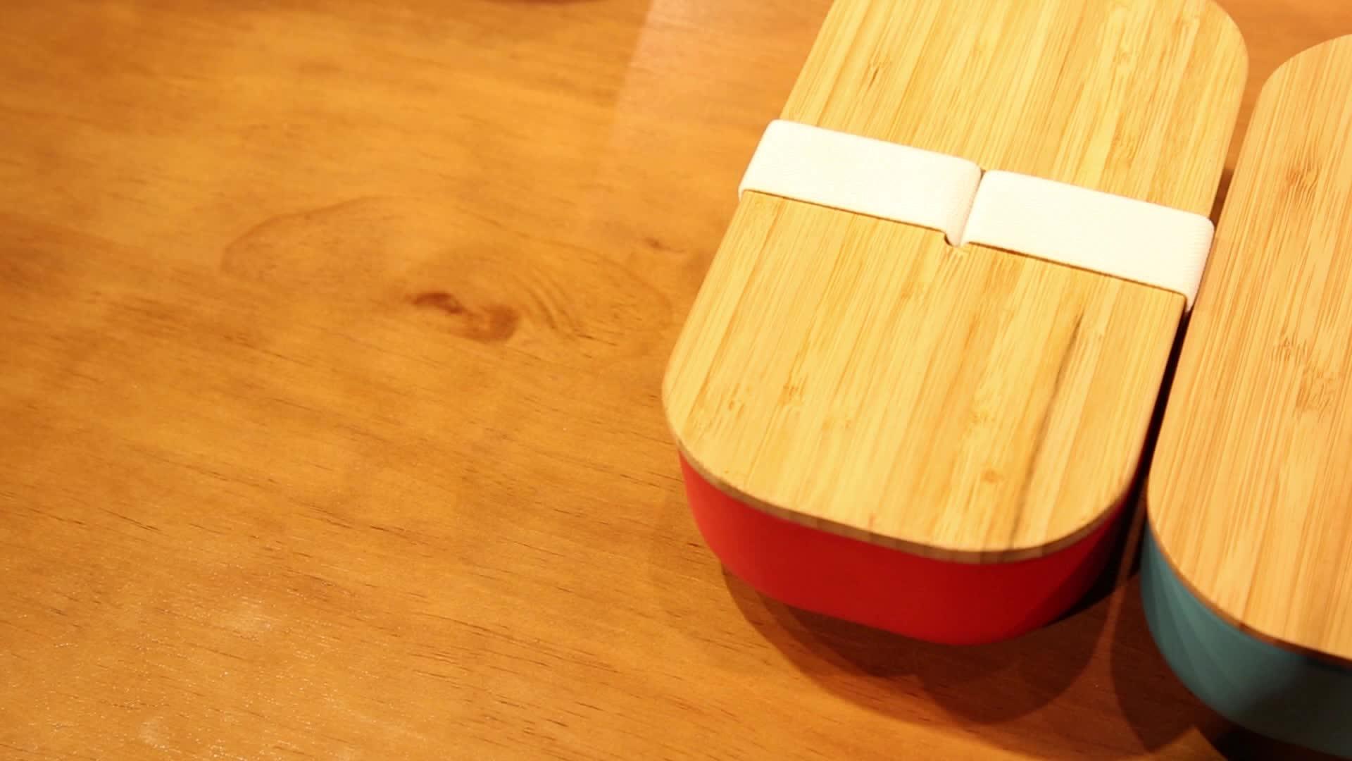 Ecofriendly Hot Selling Food Safe Black Recycled Pet Lunch Box With