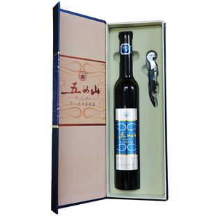 【五女山官方】零八度冰葡萄酒 威代尔冰酒 白葡萄 甜型375ml