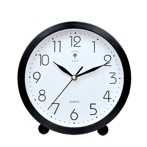 北极星座钟摆钟客厅大挂钟现在简约创意个性台式钟静音摆件北欧风